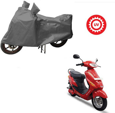 dashark Waterproof Two Wheeler Cover for Hero(E Sprint, Grey)