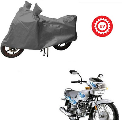 RPSENTTERPR Waterproof Two Wheeler Cover for TVS(Victor GLX, Grey)