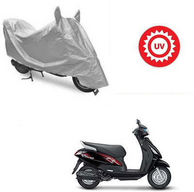 Atulit enterprises Waterproof Two Wheeler Cover for Suzuki(Swish, Silver)