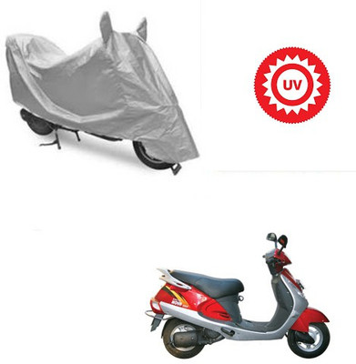 Atulit enterprises Waterproof Two Wheeler Cover for Kinetic(Nova, Silver)