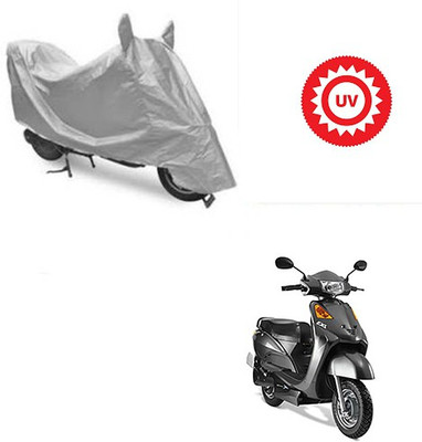 Atulit enterprises Two Wheeler Cover for Indus(Yo Spark, Silver)