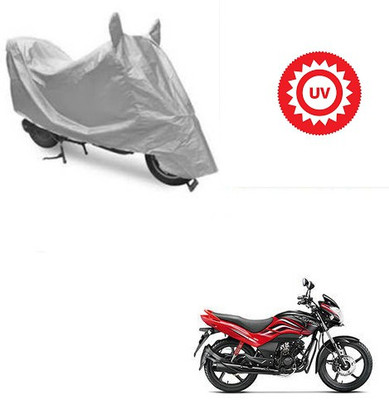 Atulit enterprises Two Wheeler Cover for Honda(Passion Xpro, Silver)