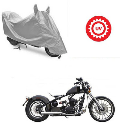 Atulit enterprises Waterproof Two Wheeler Cover for Bajaj(Platina 100 DTS-i, Silver)