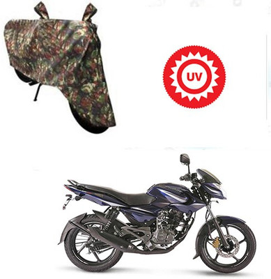 Atulit enterprises Two Wheeler Cover for Bajaj(Pulsar 135 LS DTS-i, Multicolor)
