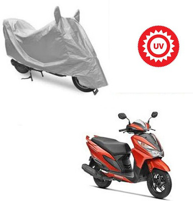 RPSENTTERPR Waterproof Two Wheeler Cover for Honda(Grazia, Silver)