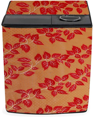 Nitasha Semi-Automatic Washing Machine  Cover(Width: 82 cm, red, silver)