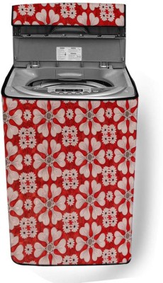Nitasha Top Loading Washing Machine Cover(white, red)
