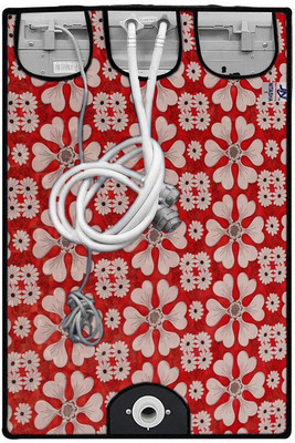 Nitasha Front Loading Washing Machine  Cover(Width: 53.34 cm, Multicolor)