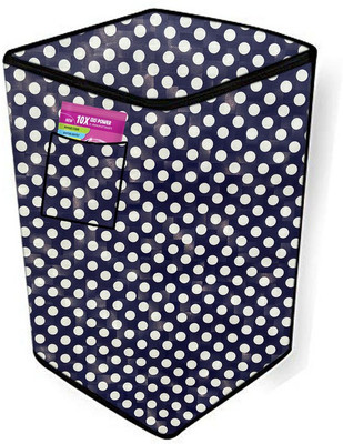 JM Homefurnishings Top Loading Washing Machine  Cover(Width: 62 cm, Martinque, Cloud Burst)