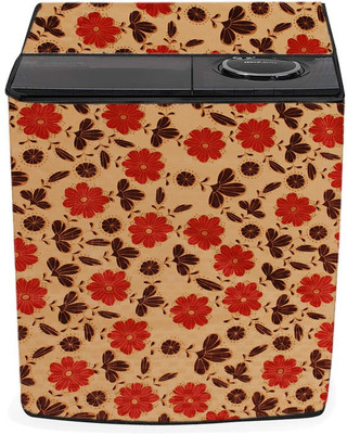 Nitasha Semi-Automatic Washing Machine  Cover(Width: 82 cm, yellow, red)
