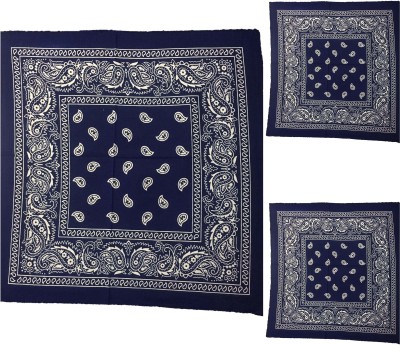 Girija Men Printed Bandana(Pack of 3)