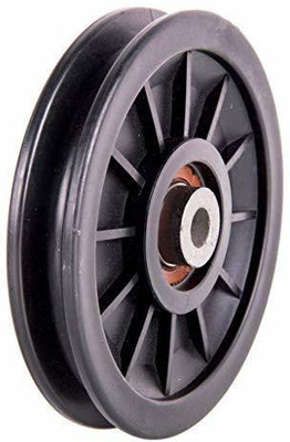 HACKERX Exercise Machine Attachments Gym Pulley 3-inch (Black) Pack of of 1 Multi-training Bar
