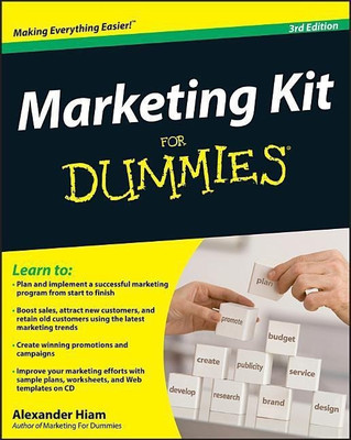 Marketing Kit for Dummies(English, Mixed media product, Hiam Alexander)