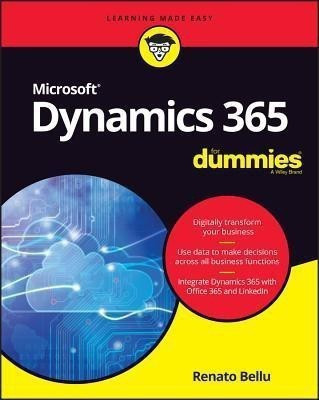 Microsoft Dynamics 365 For Dummies(English, Paperback, Bellu Renato)