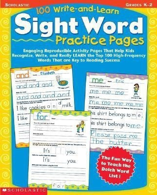 100 Write-and-Learn Sight Word Practice Pages(English, Paperback, Teaching Resources Scholastic)