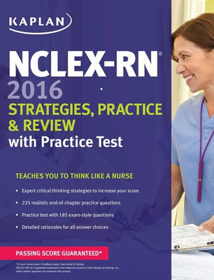 Nclex-RN 2016 Strategies, Practice and Review with Practice Test(English, Paperback, Kaplan Nursing)