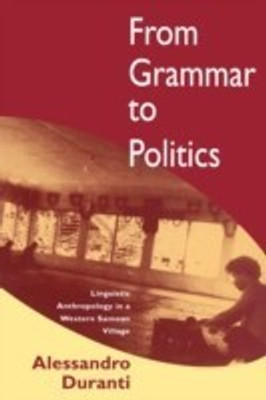 From Grammar to Politics(English, Paperback, Duranti Alessandro)