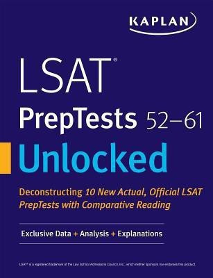 LSAT PrepTests 52-61 Unlocked(English, Paperback, Kaplan Test Prep)