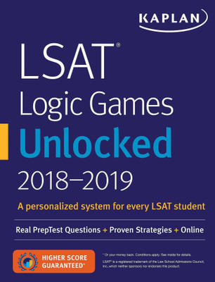 LSAT Logic Games Unlocked 2018-2019(English, Paperback, Kaplan Test Prep)
