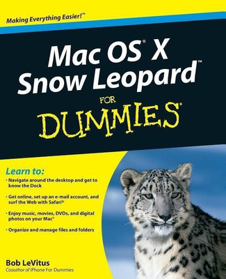 Mac OS X Snow Leopard For Dummies(English, Paperback, LeVitus Bob)