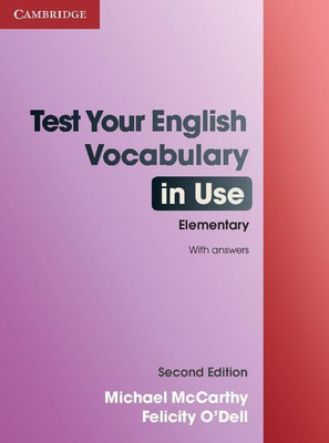 Test Your English Vocabulary in Use Elementary with Answers(English, Paperback, McCarthy Michael)