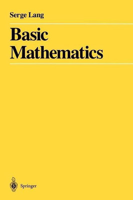 Basic Mathematics(English, Paperback, Lang Serge)