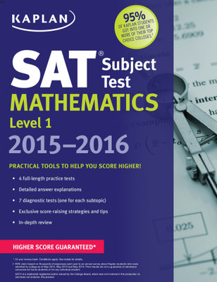 Kaplan SAT Subject Test Mathematics Level 1 2015-2016(English, Paperback, Kaplan)
