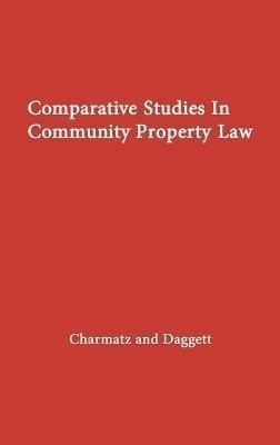 Comparative Studies in Community Property Law(English, Hardcover, unknown)