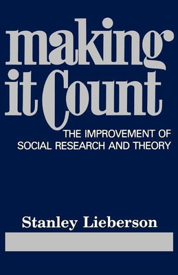 Making It Count(English, Paperback, Lieberson Stanley)