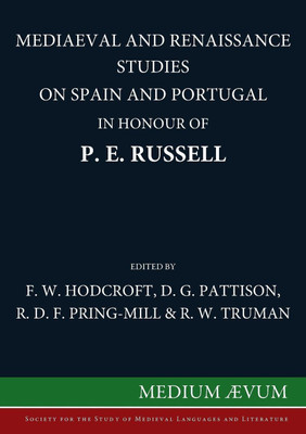 Mediaeval and Renaissance Studies on Spain and Portugal in Honour of P. E. Russell(English, Paperback, unknown)