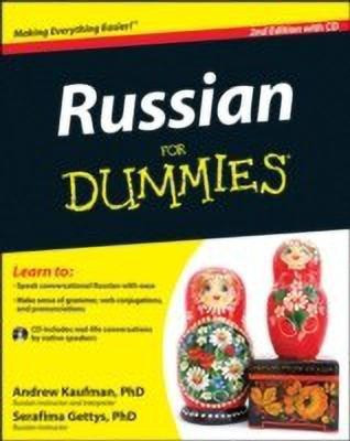 Russian For Dummies 2e +CD(English, Paperback, Kaufman A)