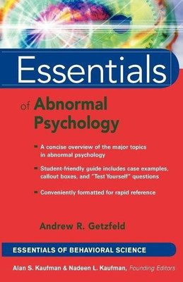 Essentials of Abnormal Psychology(English, Paperback, Getzfeld Andrew R.)