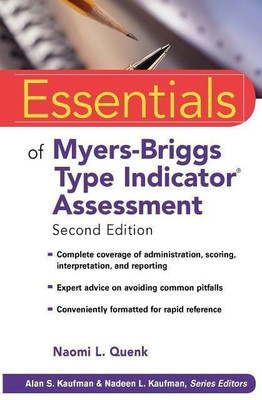Essentials of Myers-Briggs Type Indicator Assessment(English, Paperback, Quenk Naomi L.)