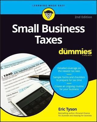 Small Business Taxes For Dummies(English, Paperback, Tyson Eric)