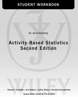 Activity-Based Statistics, 2nd Edition Student Guide(English, Paperback, Scheaffer Richard L.)