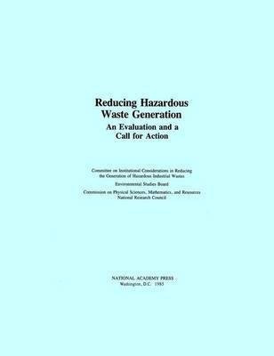 Reducing Hazardous Waste Generation(English, Paperback, National Research Council)