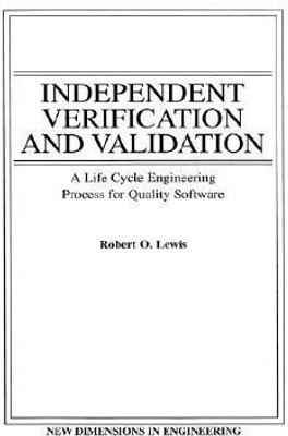 Independent Verification and Validation(English, Hardcover, Lewis Robert O.)