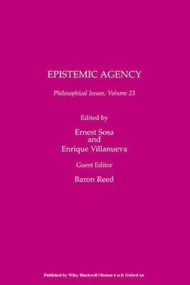 Epistemic Agency, Volume 23(English, Paperback, unknown)