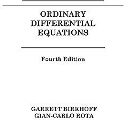 Ordinary Differential Equations(English, Paperback, Birkhoff Garrett)
