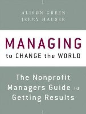 Managing to Change the World(English, Paperback, Green Alison)