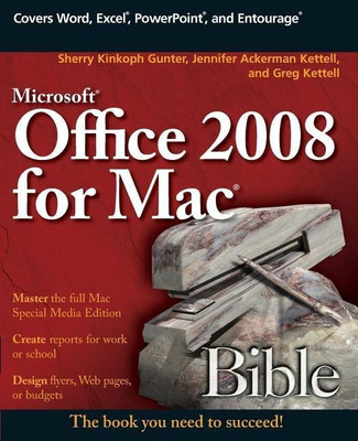 Microsoft Office 2008 for Mac Bible(English, Paperback, Kinkoph Gunter Sherry)