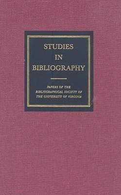 Studies in Bibliography Volume 57(English, Hardcover, unknown)