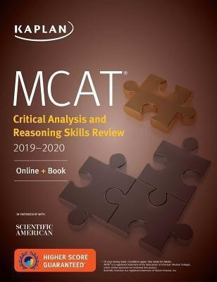 MCAT Critical Analysis and Reasoning Skills Review 2019-2020(English, Paperback, Kaplan Test Prep)