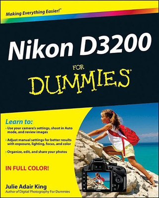 Nikon D3200 For Dummies(English, Paperback, King Julie Adair)