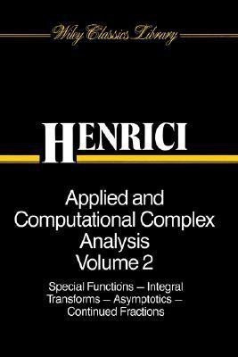 Applied and Computational Complex Analysis, Volume 2(English, Paperback, Henrici Peter)