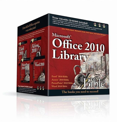 Office 2010 Library - Excel 2010 Bible, Access 2010 Bible, PowerPoint 2010 Bible, Word 2010 Bible(English, Paperback, Walkenbach J)