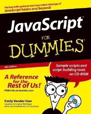 JavaScript For Dummies(English, Paperback, Vander Veer Emily A.)