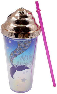 Kookee 270 ml Plastic Sipper(Pack of 1, Silver)