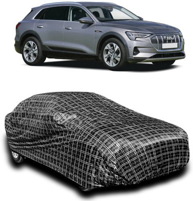 APNEK Car Cover For Audi Q4 Etron Concept (Without Mirror Pockets)(Silver, Black)