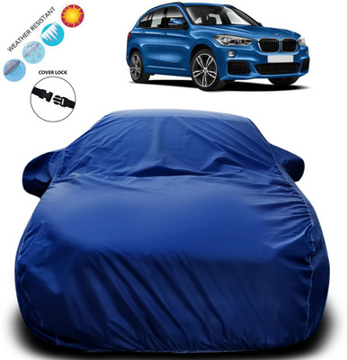 Purpleheart Car Cover For BMW X1 (With Mirror Pockets)(Blue)